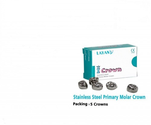 Primary Molar Crown LOWER RIGHT D PK/5
