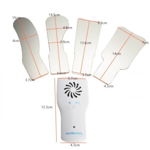 Photographic Fog-Free Mirror System