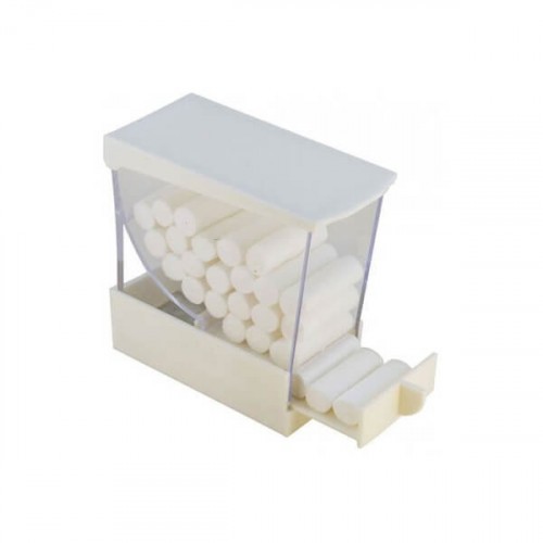 Cotton rolls dispenser