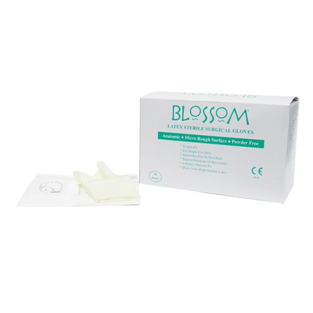 Latex Sterile Surgical Gloves  PK/50 Pair  #8.5