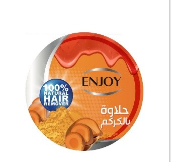 حلاوة انجوي لإزالة الشعر بالكركم 400 مللي