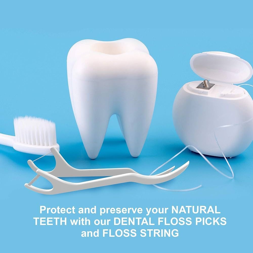 Waxed Nylon Dental Floss,, Mint Flavor