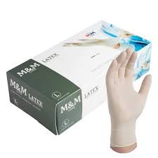 قفازات لاتكس (مطاطية )