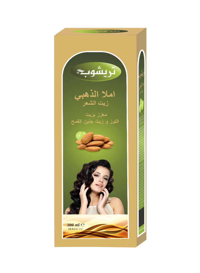 تريشوب زيت املا الذهبي 300 مل