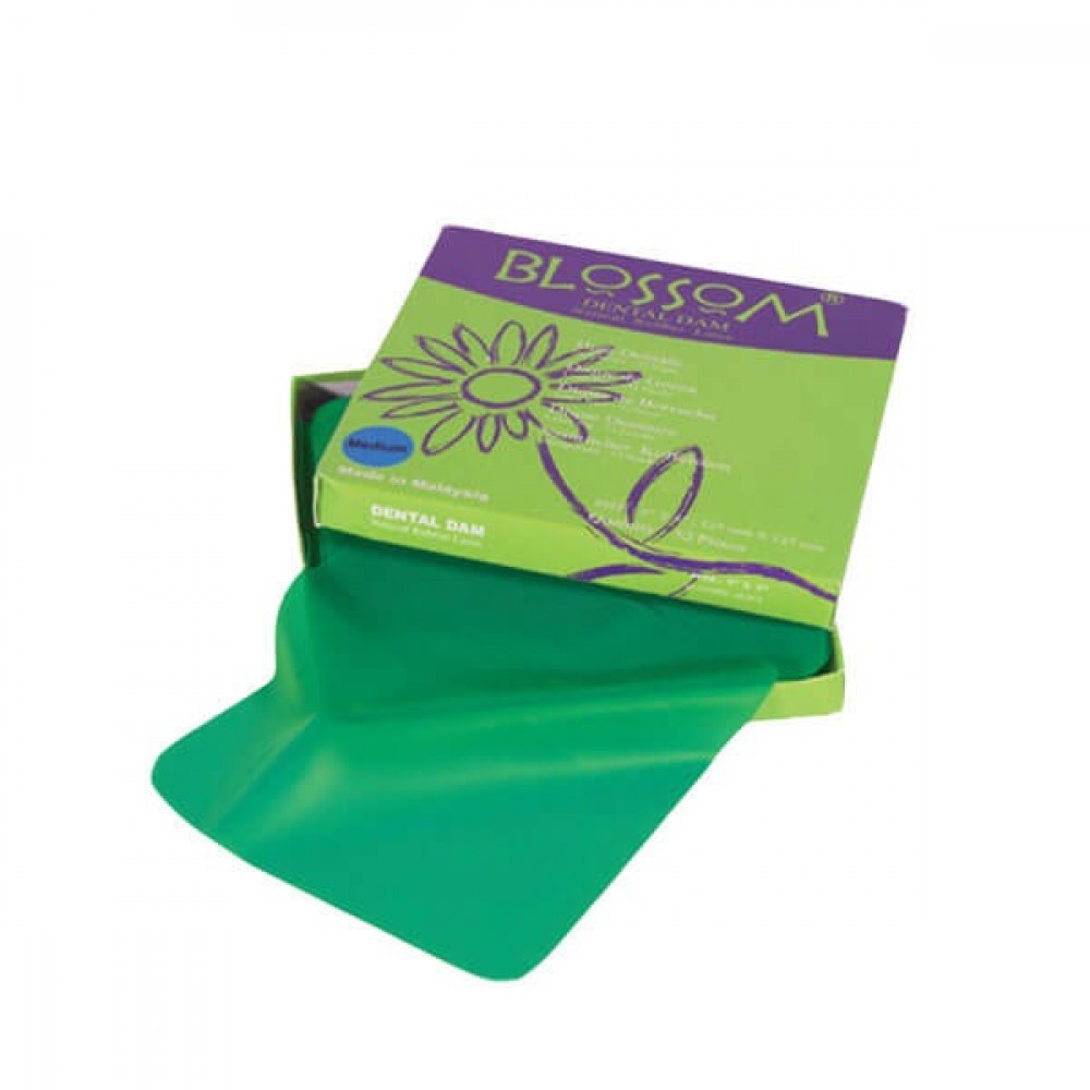Rubber Dam Mint Green 5*5  , PK/52